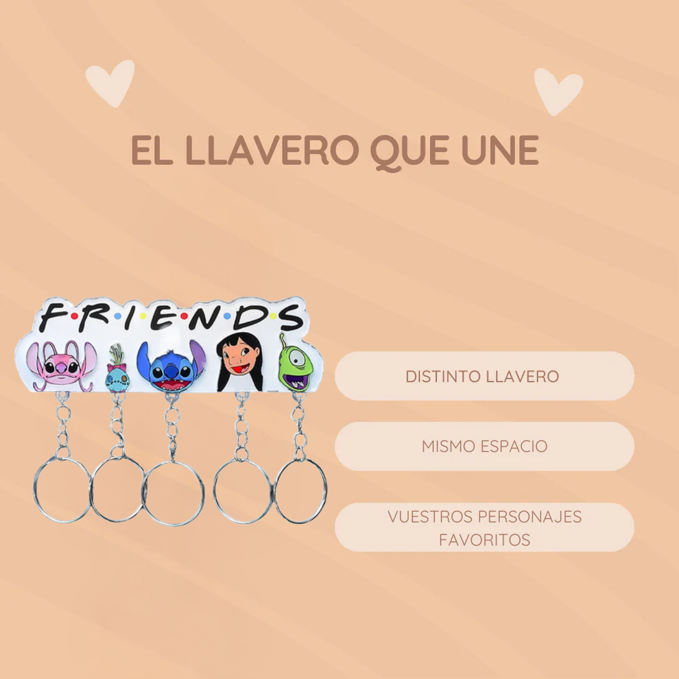 Llavero para parejas