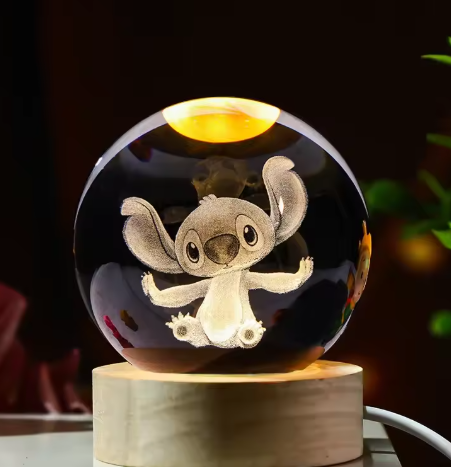 Luminous Crystal Sphere